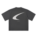 Black t-shirt with 'GET WORK DONE' text on a white background
