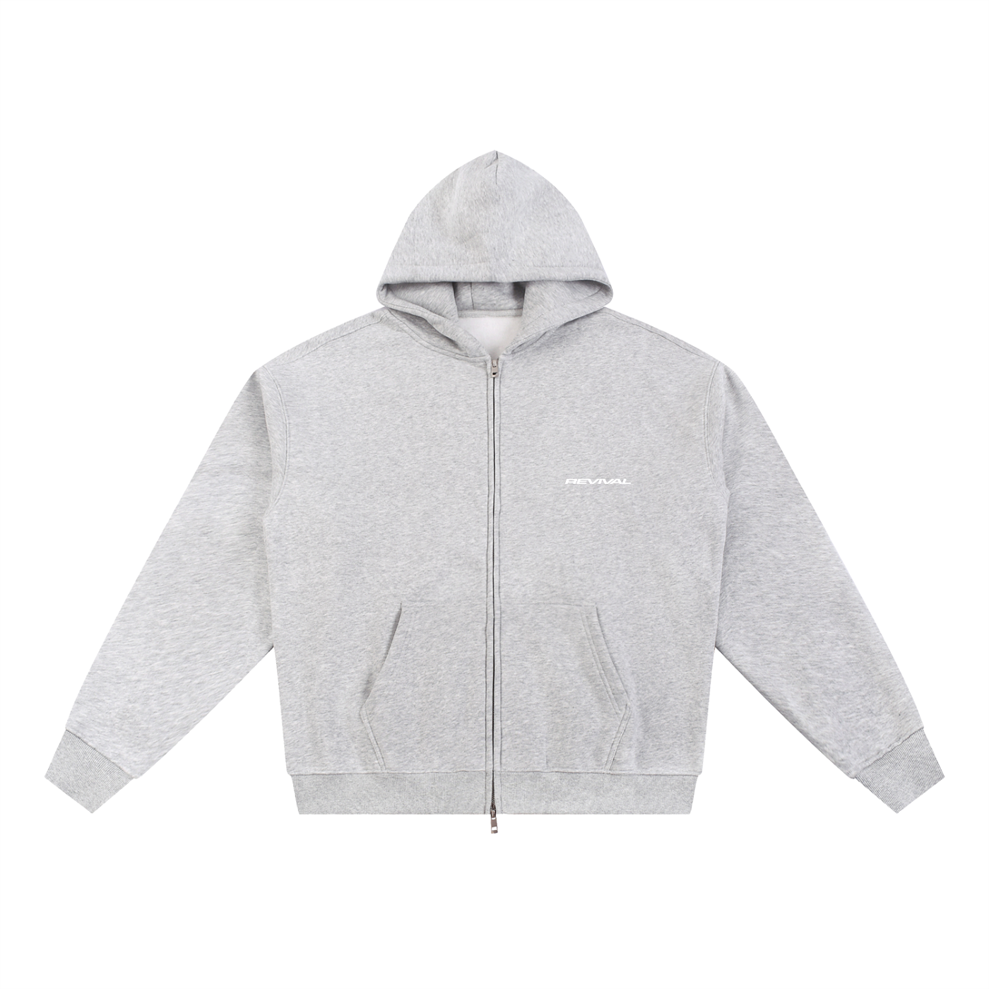 REVIVAL RELAXED ZIP-UP HOODIE