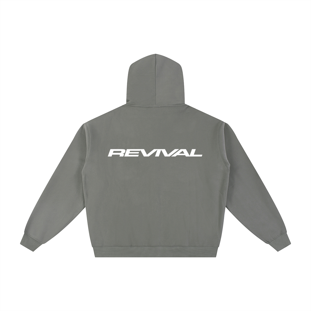 REVIVAL RELAXED ZIP-UP HOODIE