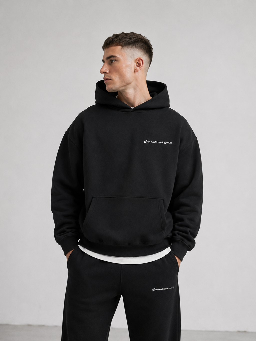 TRAINING BOXY HOODIE