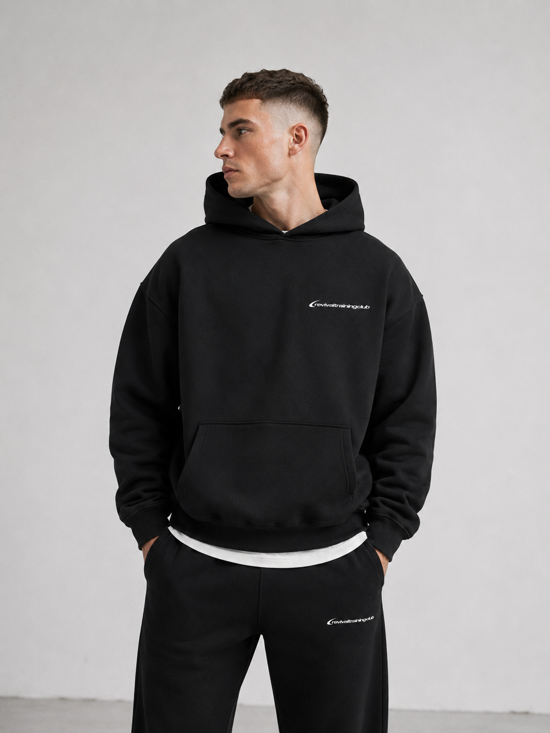 TRAINING BOXY HOODIE