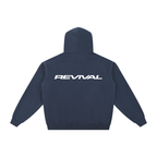 REVIVAL RELAXED ZIP-UP HOODIE