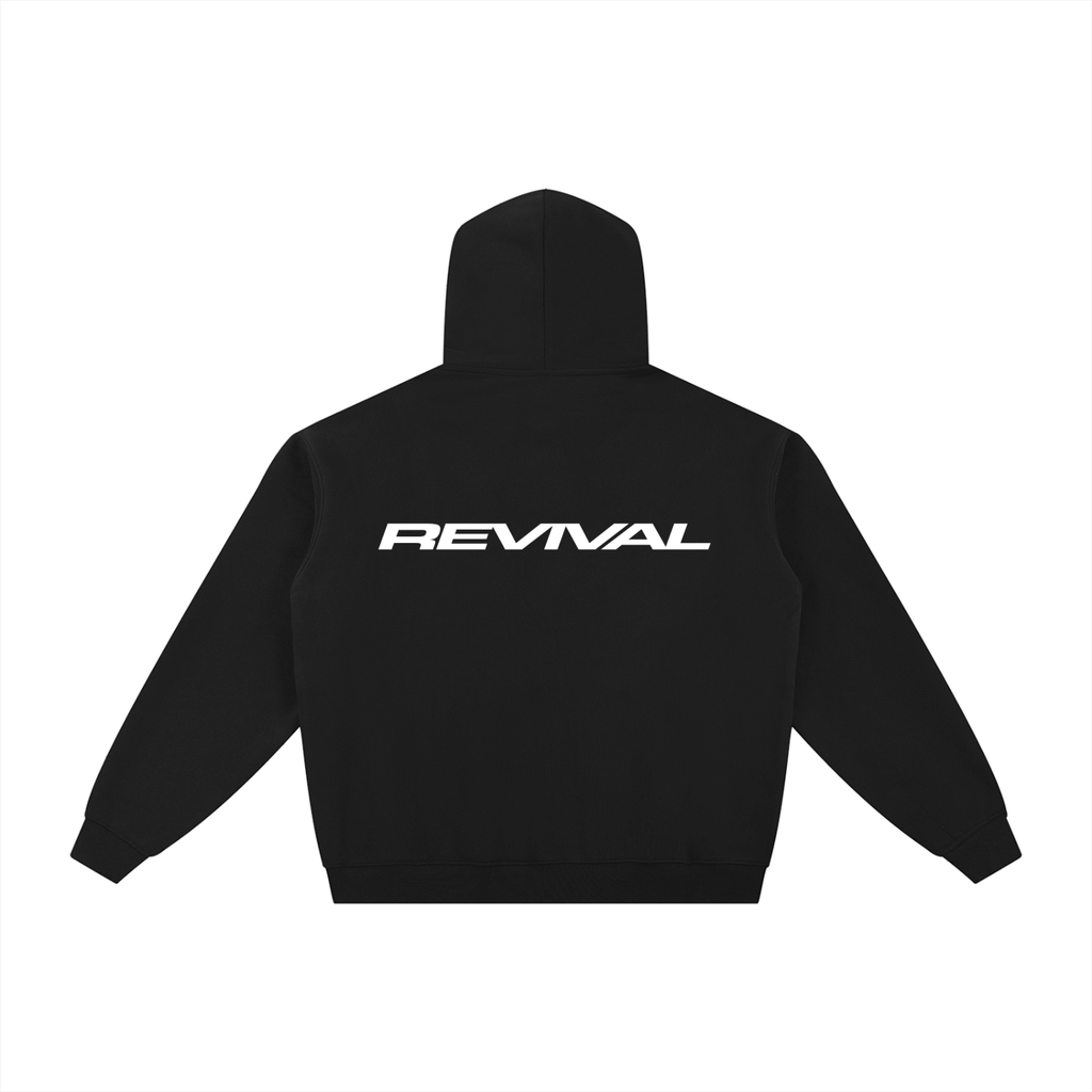 REVIVAL RELAXED ZIP-UP HOODIE