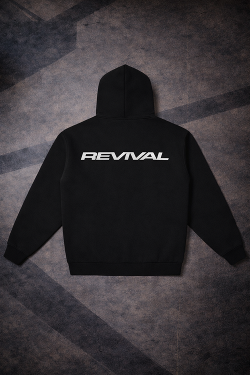 REVIVAL RELAXED ZIP-UP HOODIE