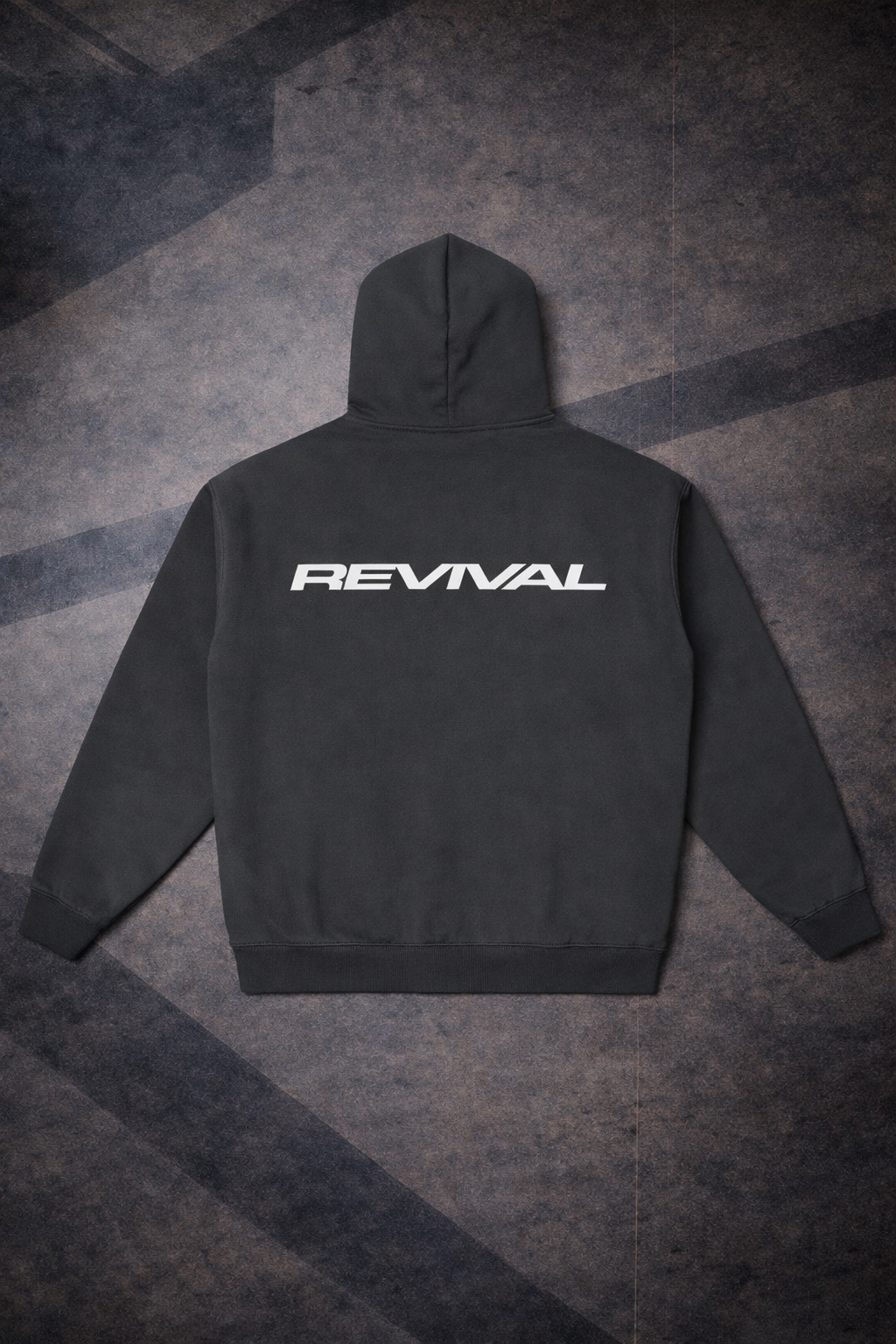 REVIVAL RELAXED ZIP-UP HOODIE
