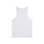 White tank top on a white background